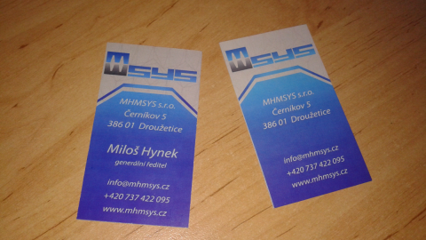 Vizitky MHMSYS